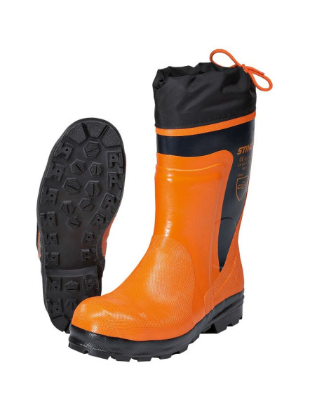 Botas de goma Stihl ECONOMY ( anticorte ) para trabajos con motosierra