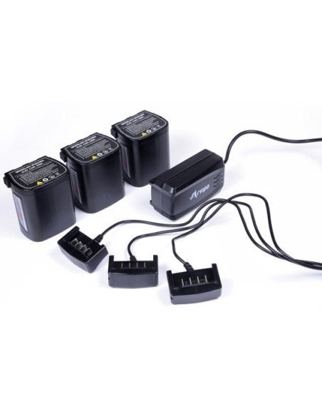 Motosierra Arvipo HS37PRO (1,8-2,55M) + 3 BATERÍAS +CARGADOR (30130023003)