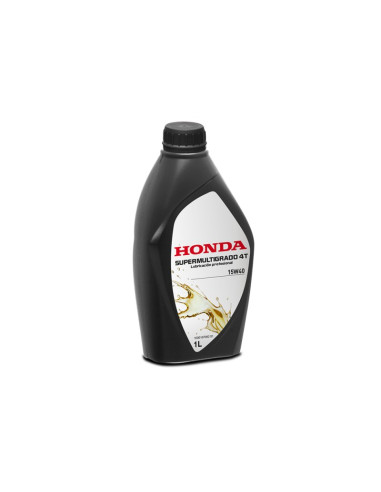 Aceite sintético Honda SUPERMULTIGRADO 4T 15W40 1 litro