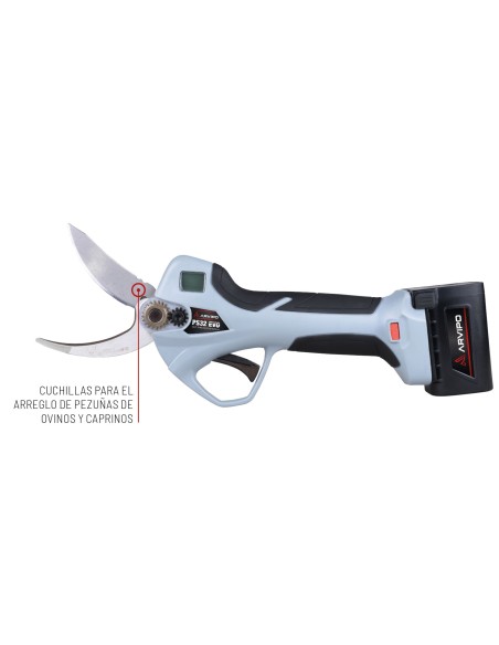 Tijera Eléctrica Arvipo PS32 EVO2 Hoof + 2 Baterías + Cargador (30050024002)